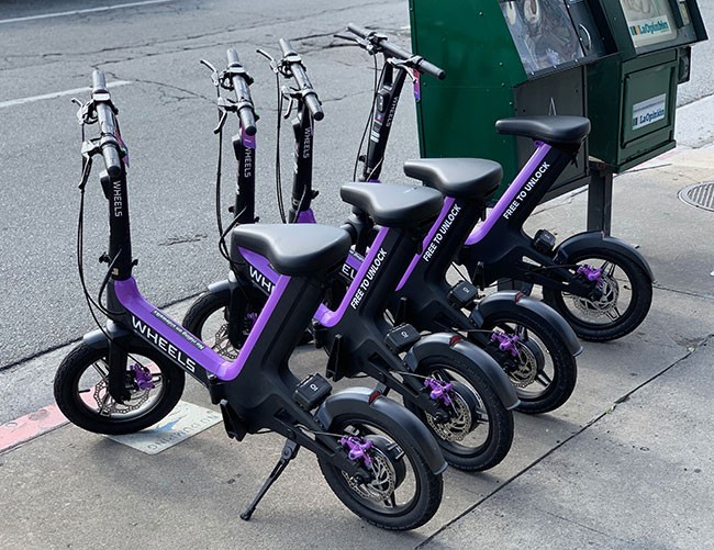 renting an electric bike in NYC